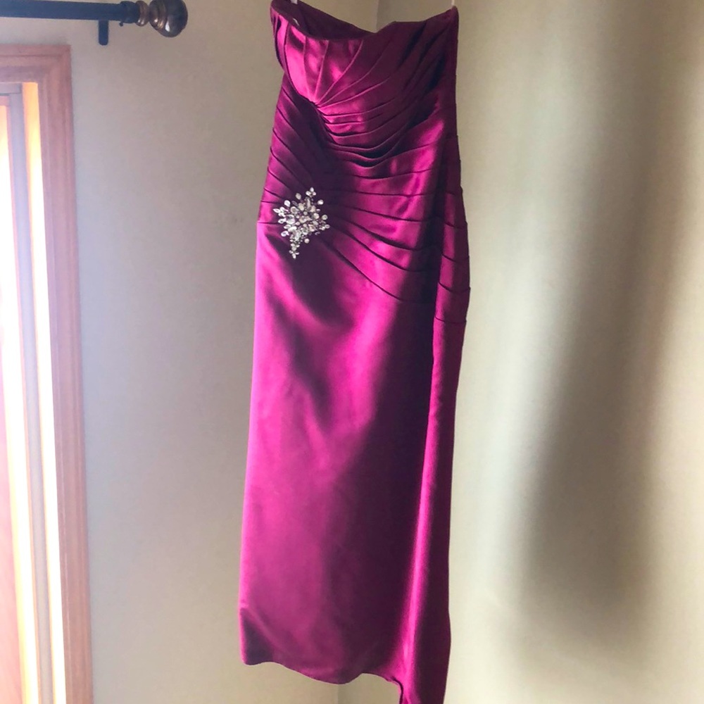 Burgundy Formal Gown